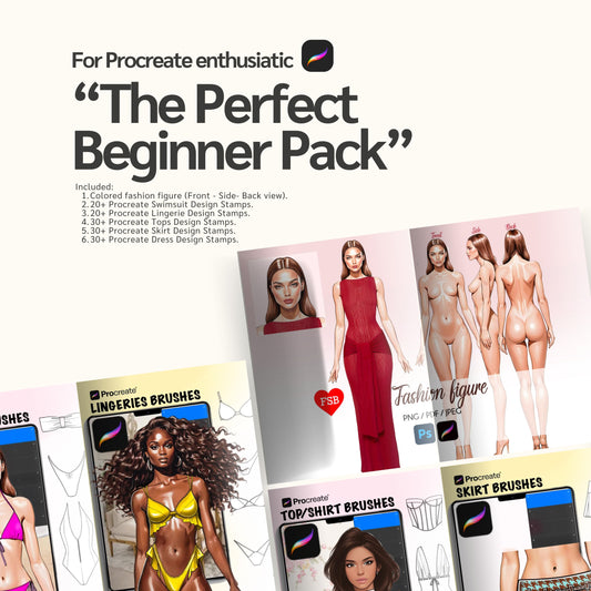 The Perfect Beginner Pack – Procreate