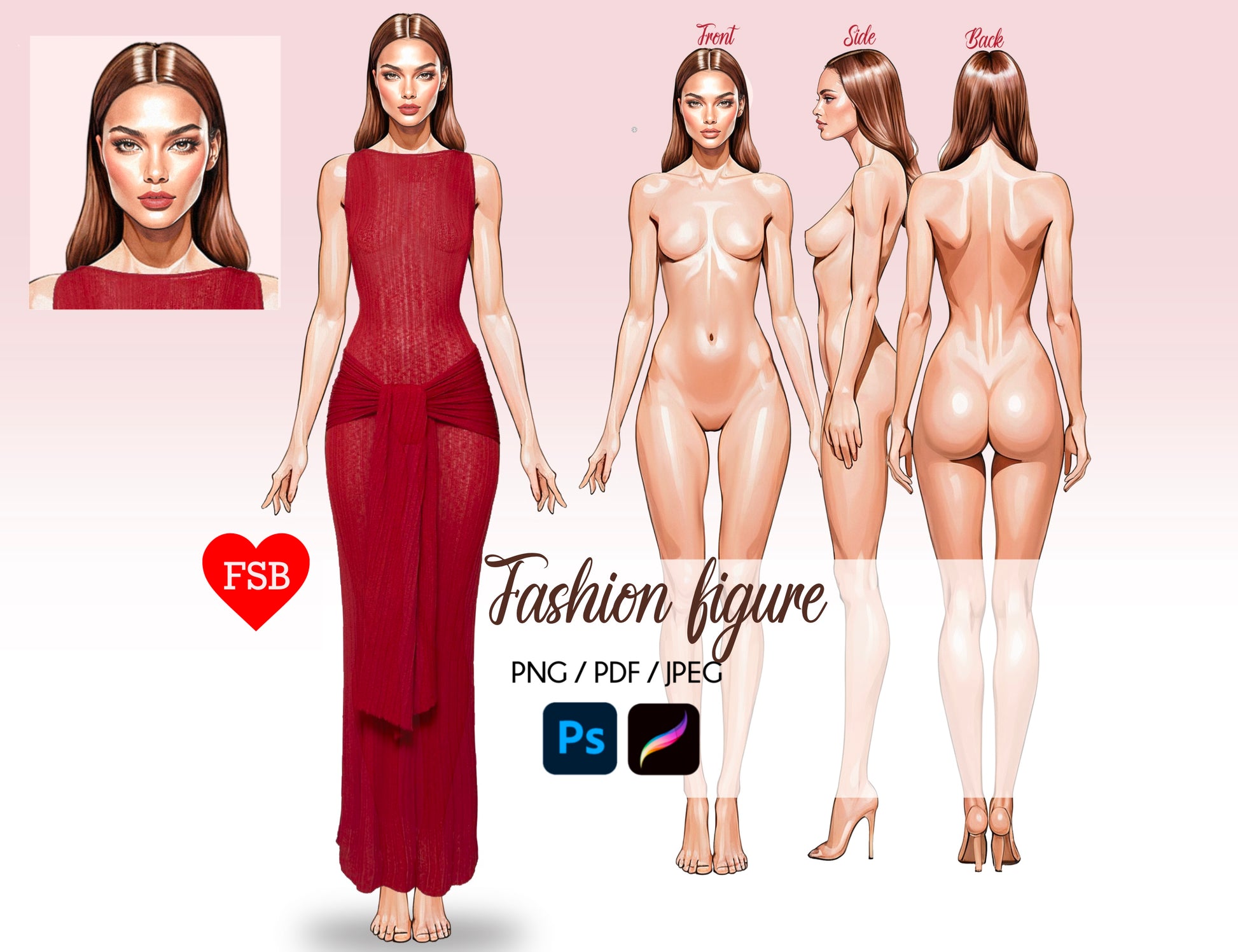 digital fashion template 